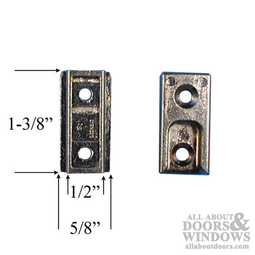 Lock Plate - Roller version - Die Cast - 5mm - Lock Plate - Roller version - Die Cast - 5mm