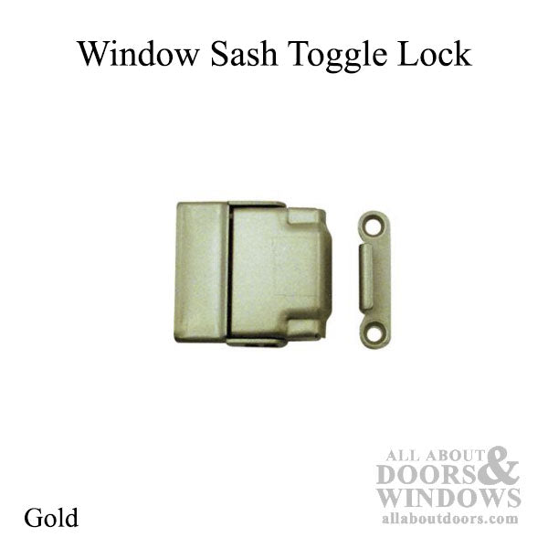 Toggle /  Suitcase Lock - Gold - Toggle /  Suitcase Lock - Gold