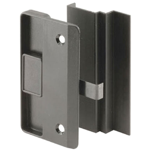 Non-Handed Latch & Pull for Sliding Screen Door - Black - Non-Handed Latch & Pull for Sliding Screen Door - Black