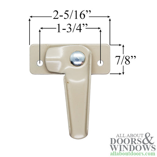 Weather Shield  Visions 2000 Basement window Lever Latch - Weather Shield  Visions 2000 Basement window Lever Latch