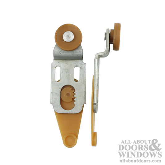 Back Closet Door Roller Assembly 1 Inch Diameter Wheel