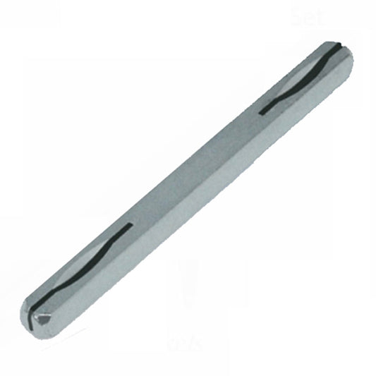 Square Spindle with Solid Grooved Split Steel