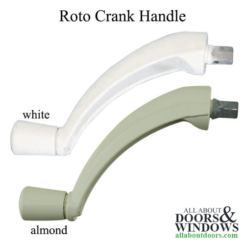 Roto Pro-Drive window operator crank handle, hex spline - Roto Pro-Drive window operator crank handle, hex spline