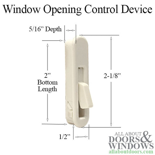 Amesbury Truth 12887 WOCD Window Opening Control Device - Amesbury Truth 12887 WOCD Window Opening Control Device