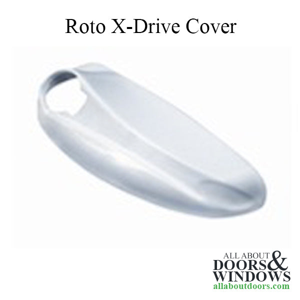 Roto OP06-7852-46 X-Drive Cover, Zinc Left Hand - Roto OP06-7852-46 X-Drive Cover, Zinc Left Hand