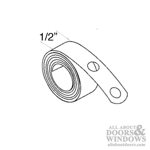 Coil Spring, 1/2 inch wide - Steel - Choose Weight - Coil Spring, 1/2 inch wide - Steel - Choose Weight