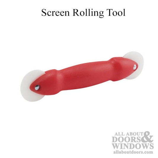 Screen Rolling Tool with Nylon Wheel