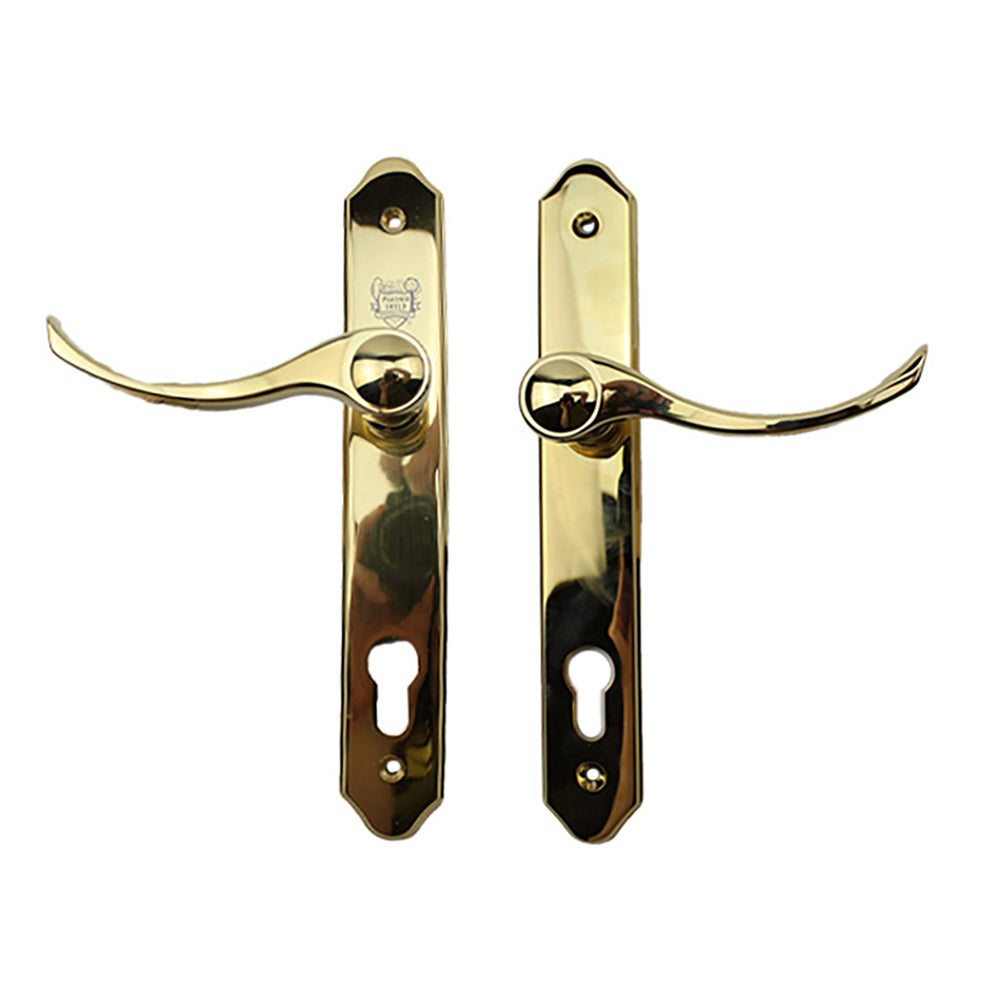 Active WS200 / M3911 Multipoint Lock Handle Set - PVD Polished Brass - Active WS200 / M3911 Multipoint Lock Handle Set - PVD Polished Brass