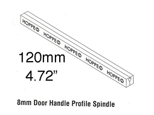 Spindle, 120mm for HLS 9000, 1-3/4