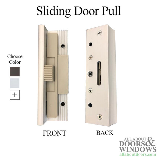 Door Handle For Sliding Glass Patio Doors Inside Handle and Actuator Non Handed Door Handle