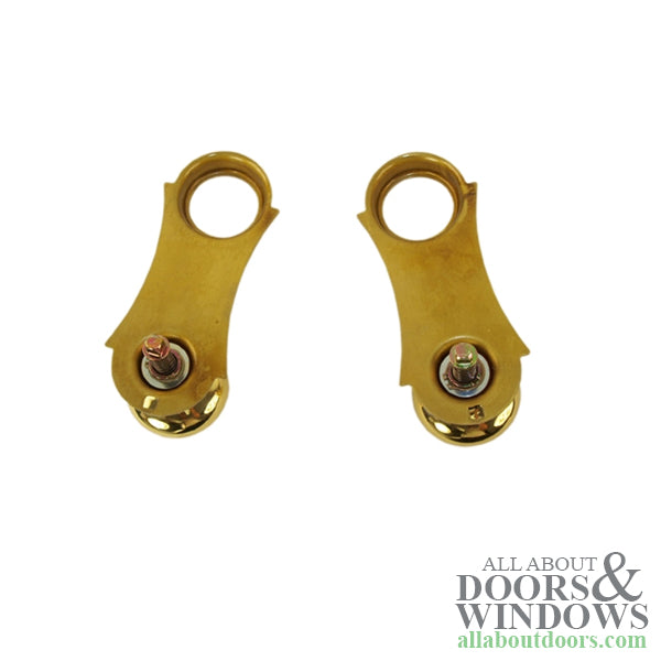 Trim Only - Marks Uni-lock Replacement Knobs with trim plates - Polished Brass - Trim Only - Marks Uni-lock Replacement Knobs with trim plates - Polished Brass