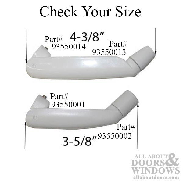 Marvin Folding Handle With Cover For Marvin Ultimate Casement Windows Right Handed Handle - Marvin Folding Handle With Cover For Marvin Ultimate Casement Windows Right Handed Handle