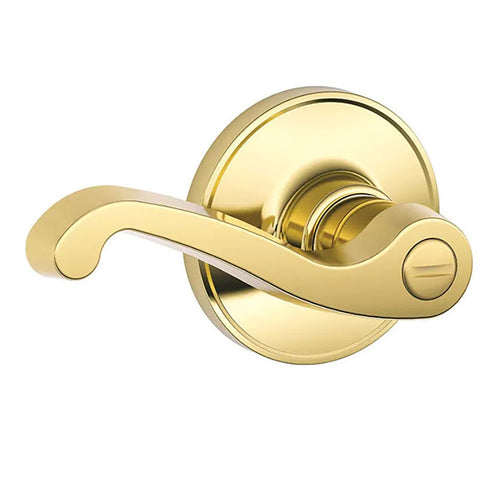 Dexter Privacy Lever LaSalle J40-605 Left Hand Privacy Lever Polished Brass - Dexter Privacy Lever LaSalle J40-605 Left Hand Privacy Lever Polished Brass
