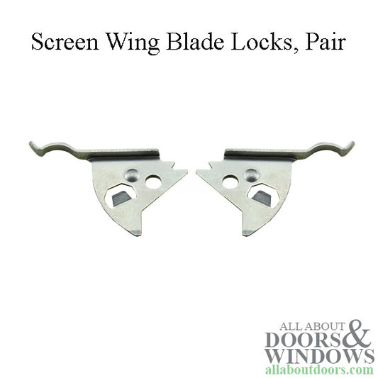 Andersen Screen Wing Blade Locks, Pair