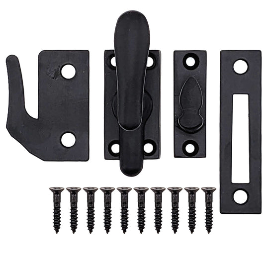 Casement Window Fastener, Medium Sash  & Cabinet Lock - Choose Color