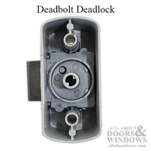 Storm Door Inside Deadbolt Deadlock with Screws - Storm Door Inside Deadbolt Deadlock with Screws