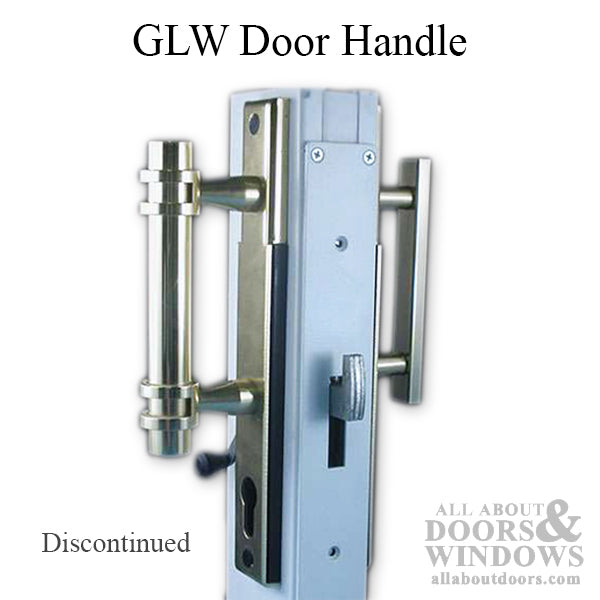 Unavailable GLW Patio Door Handle, Disc. Old Style - Plated Brass - Unavailable GLW Patio Door Handle, Disc. Old Style - Plated Brass