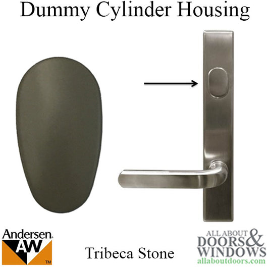 Dummy Cylinder Housing, Andersen Tribeca Series - Stone