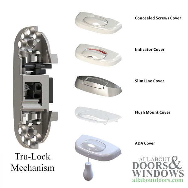 Interlock Tru-Latch spring loaded Double Hung sash lock mechanism - Interlock Tru-Latch spring loaded Double Hung sash lock mechanism