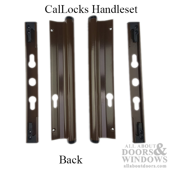 CalLocks Patio Door Handle 9 11/16 Inch Screw Hole Spacing - CalLocks Patio Door Handle 9 11/16 Inch Screw Hole Spacing