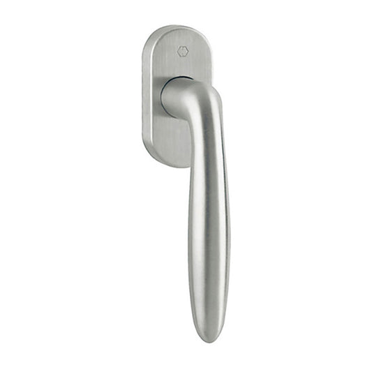Verona Handle for Tilt & Turn Windows - Brushed Stainless Steel