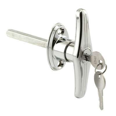 Chrome T-Handle with 3