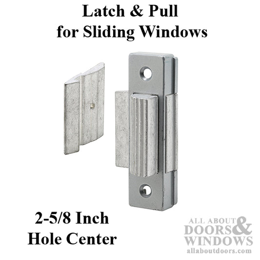 Latch and Pull - Vinyl and Aluminum Hardware, Diecast / Aluminum - Aluminum