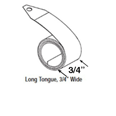 Certainteed Coiled Spring, Long Tongue 3/4 Wide - Choose Weight - Certainteed Coiled Spring, Long Tongue 3/4 Wide - Choose Weight