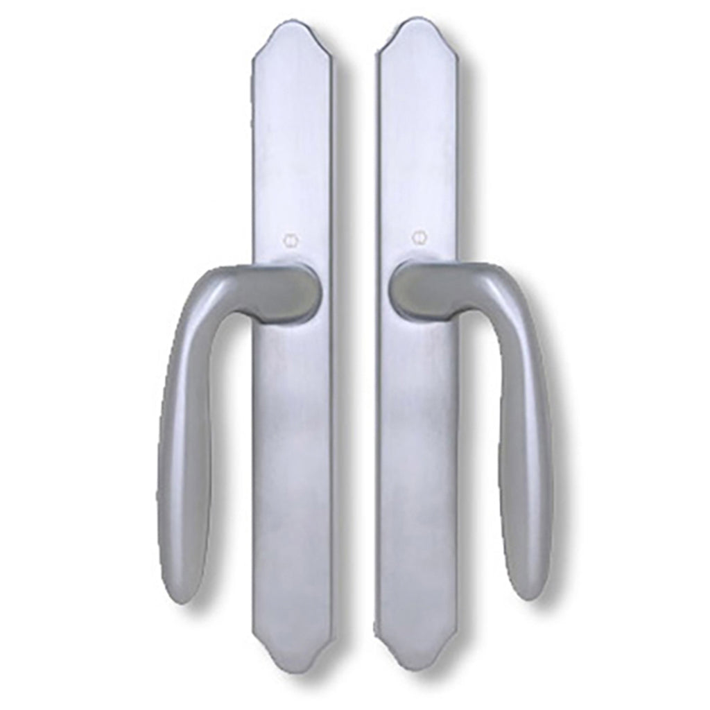 Hoppe Verona M151VK/M2170N Dummy Handle Pair – Brushed Chrome - Hoppe Verona M151VK/M2170N Dummy Handle Pair – Brushed Chrome