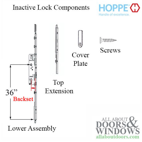 16mm Inactive Gear, 70/92, Adjustable Handle Height, 20/25mm Shootbolt Throw - 16mm Inactive Gear, 70/92, Adjustable Handle Height, 20/25mm Shootbolt Throw