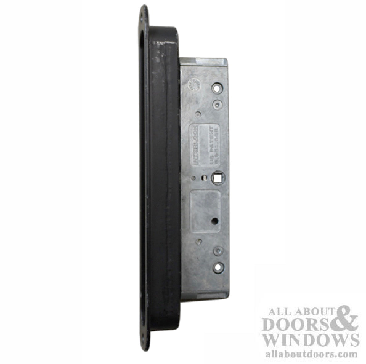 Interlock Sliding Door Lock with Recessed Faceplate - Interlock Sliding Door Lock with Recessed Faceplate