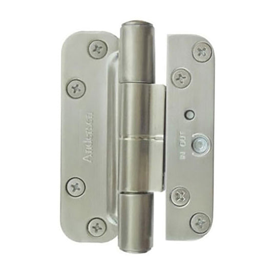 Andersen Single Hinge, Left Hand (2005-Present) - Satin Nickel