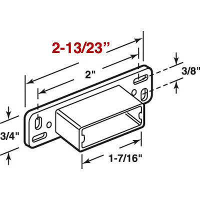 Backplate - Drawer Track - Backplate - Drawer Track