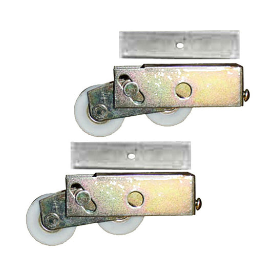 Sliding Patio Door Roller Tank Roller Dual 1.25 Inch Nylon Wheel Roller