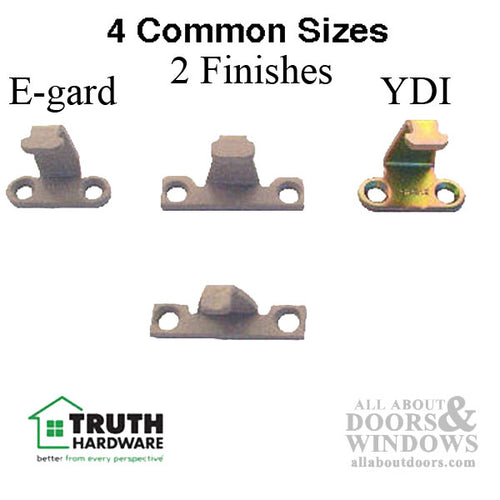 Truth Sash Lock Keeper - E-Gard Finish - Truth Sash Lock Keeper - E-Gard Finish