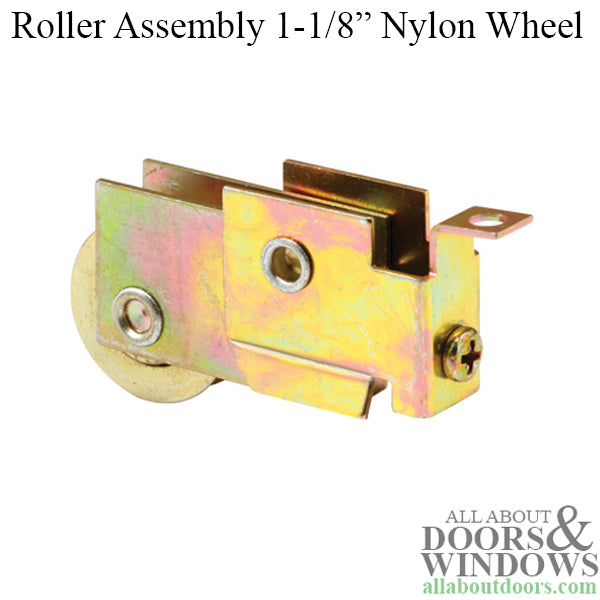 Roller Assembly for Sliding Patio Door with Adjustable Housing 1.25 Inch Steel Ball Bearing Wheel Diameter - Roller Assembly for Sliding Patio Door with Adjustable Housing 1.25 Inch Steel Ball Bearing Wheel Diameter