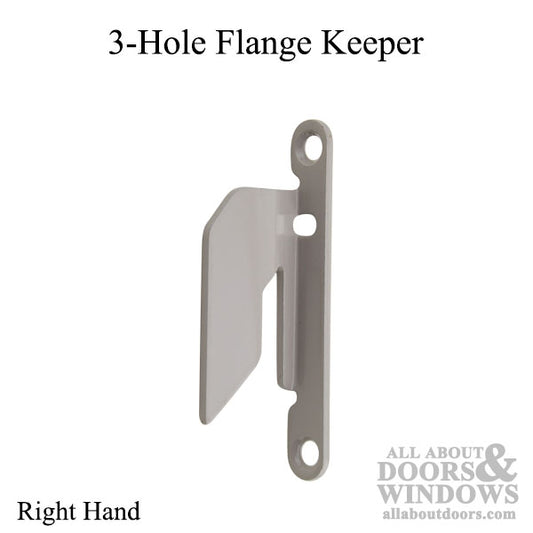 3-Hole Flange Keeper - Right Hand