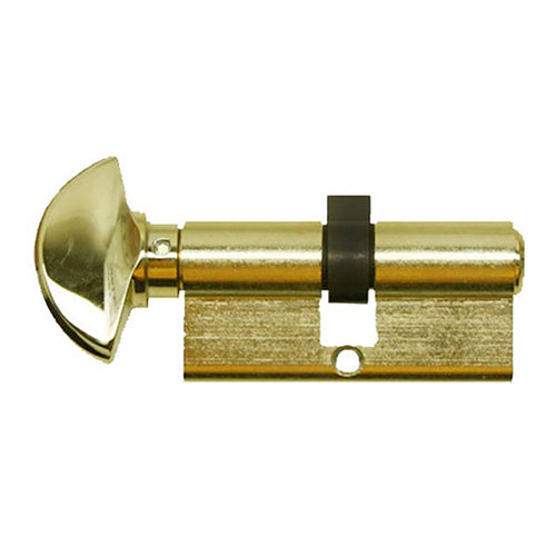 35.5/35.5 Active Keyed HOPPE Non-Logo 90° Profile Cylinder Lock - Brass, Choose Finish - 35.5/35.5 Active Keyed HOPPE Non-Logo 90° Profile Cylinder Lock - Brass, Choose Finish