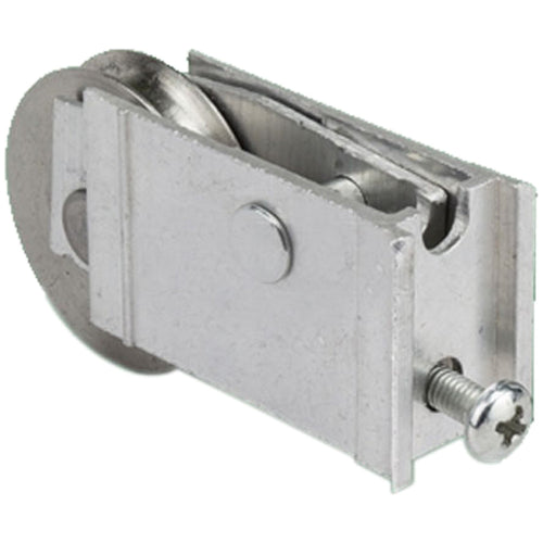 Sliding Door Roller With Open Back Housing 1.5 Inch Steel Wheel With Adjustable Aluminum Housing - Sliding Door Roller With Open Back Housing 1.5 Inch Steel Wheel With Adjustable Aluminum Housing