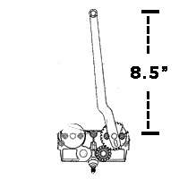 Amesbury Truth Casement Window Operator Right Handed Single Arm Entrygard Operator - Amesbury Truth Casement Window Operator Right Handed Single Arm Entrygard Operator