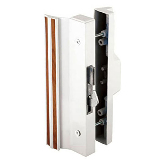 Handle Set for Sliding Patio Door Inside and Outside Pull Face Mounting Keeper