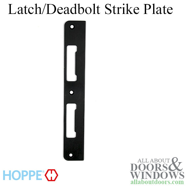 DISCONTINUED Strike Plate, PC0039N, Latch & Deadbolt  1.30 x 8.82 - Oil R. Brass. - DISCONTINUED Strike Plate, PC0039N, Latch & Deadbolt  1.30 x 8.82 - Oil R. Brass.