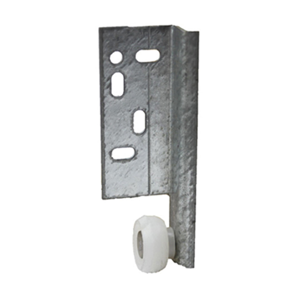 Concave Nylon Monorail Roller Assembly with Steel Bracket - 3/4 In Dia. - Concave Nylon Monorail Roller Assembly with Steel Bracket - 3/4 In Dia.