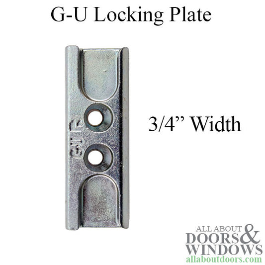 GU Locking Plate, 3/4" Width