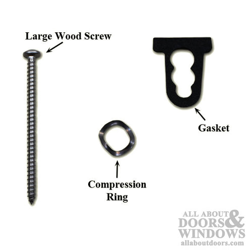 Sliding Door Handle Screw Package - 2-5/8