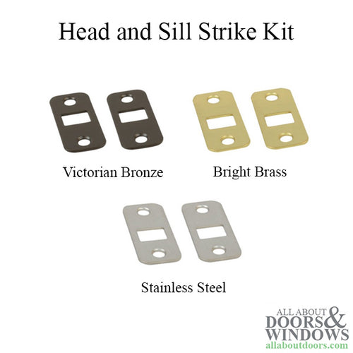 Head and Sill Strike Kit for 3020 Multipoint Lock - Head and Sill Strike Kit for 3020 Multipoint Lock