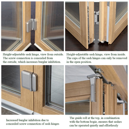 G-U Fold & Slide Basic Hardware Set for Sashes Weighing up to 80kg - G-U Fold & Slide Basic Hardware Set for Sashes Weighing up to 80kg