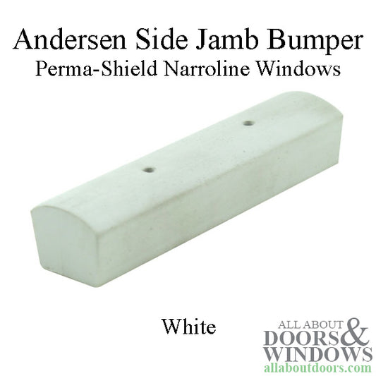 Andersen Perma-Shield Narroline Side Jamb Bumper - White