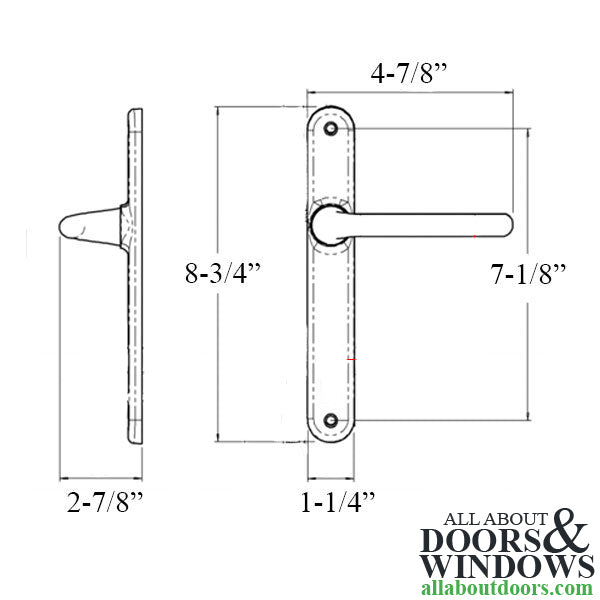 Interlock Aria Passage Handle Kit - Interlock Aria Passage Handle Kit