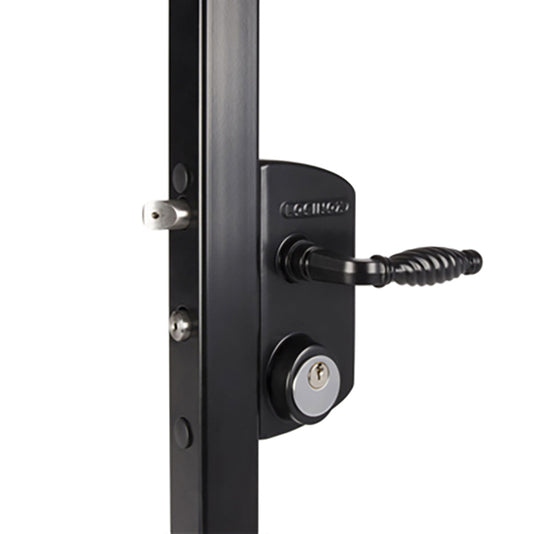Surface-Mounted Mortise Cylinder Lock for Gates 1-1/4" - 1-1/2" - Choose Color & Cylinder